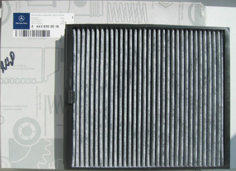 Genuine oem mercedes cabin filter w463 g-class