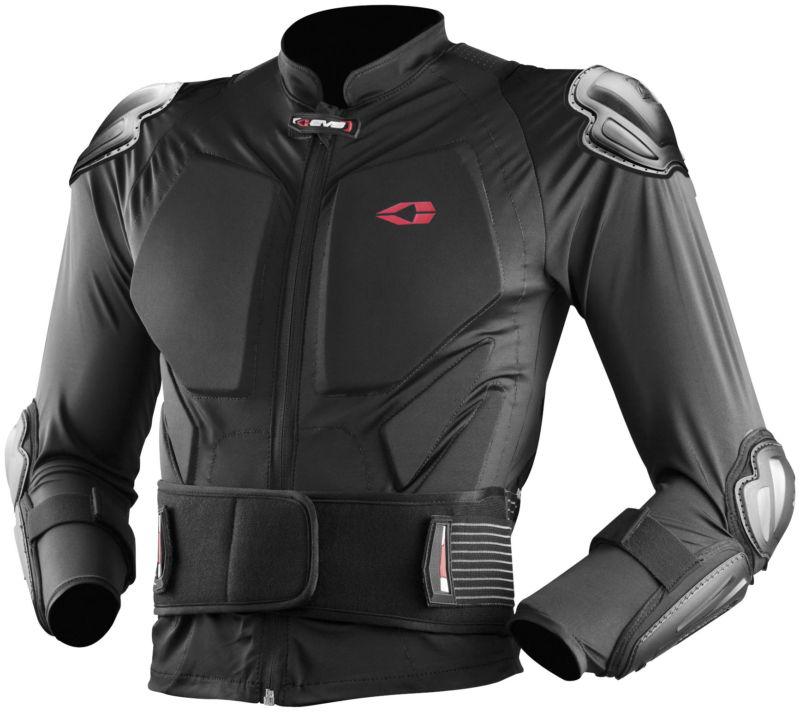 Evs comp motorcycle jacket black medium