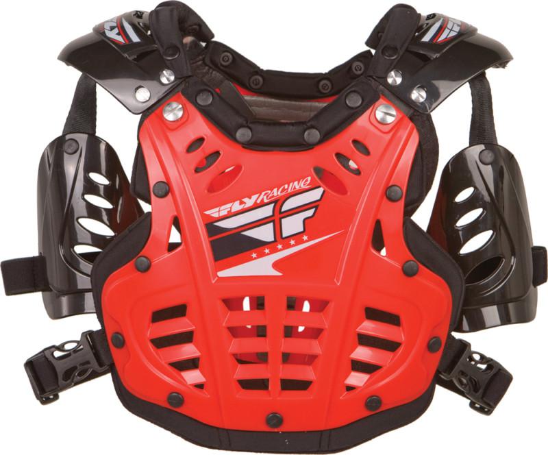 Polisport fly racing convertible ii protective gear red osfm 80-150lbs