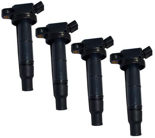 01-10 scion toyota ignition coil set (4) ic118 9091902243 9091902244 uf333