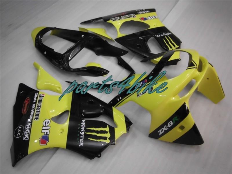 Zx-6r abs fairing 98 99 zx-636 zx6r ninja bodywork k