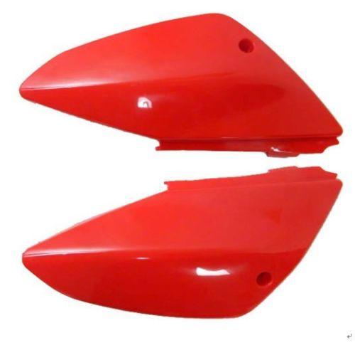 Red motorbikes pit plastic background rear plate fender f/ honda crf50 xr50