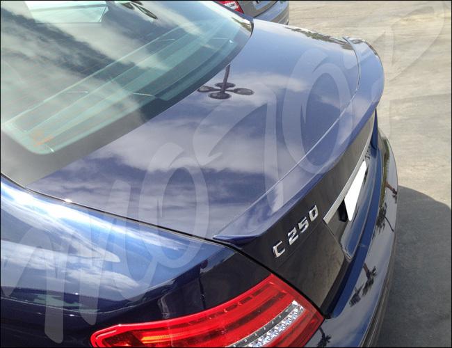 M-benz w204 c250 c300 c350 sedan amg look trunk boot spoiler wing lip #197