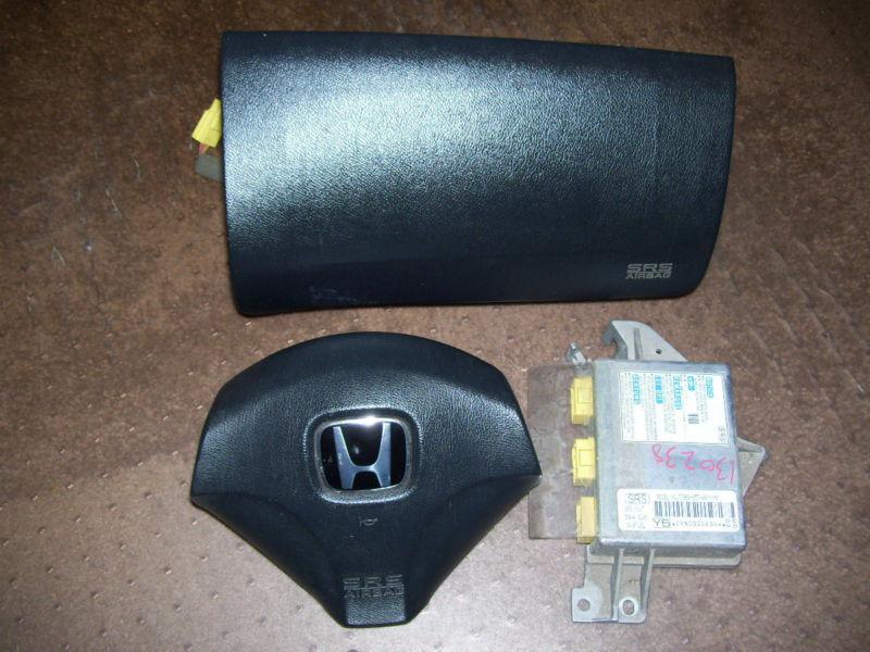   2002 - 2005 honda civic si hatchback airbags driver passenger 02 03 04 05  