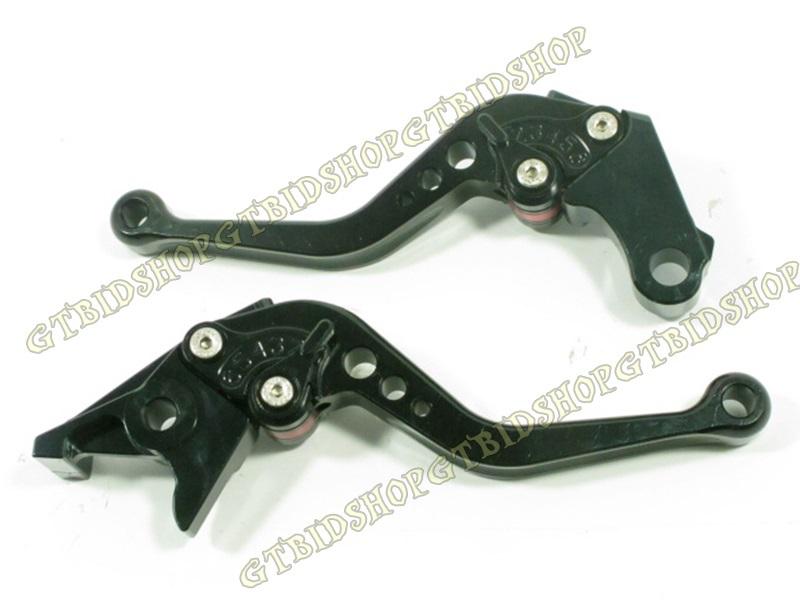 Brake clutch lever fits suzuki gsxr600 k4 gsxr750 04 05 black black 7days a