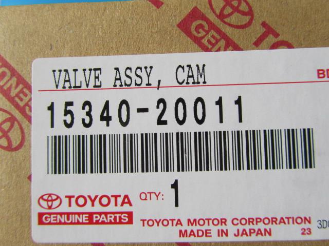 Toyota lexus new oem camshaft timing oil control valve assy 15340-0a010