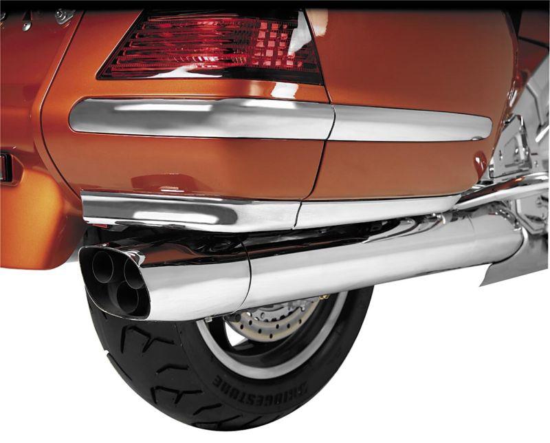 Show chrome lower saddlebag air dam spoiler  52-646