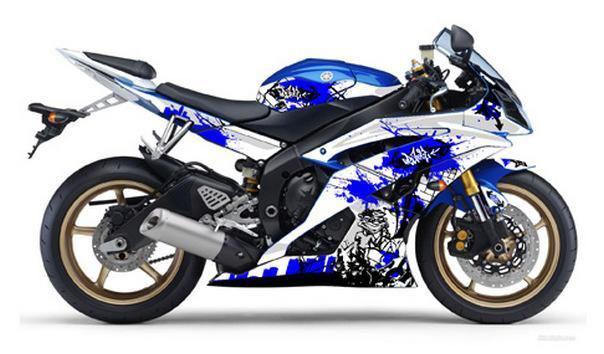 Face lift unlimited graphics graffiti for yamaha r6 08-09