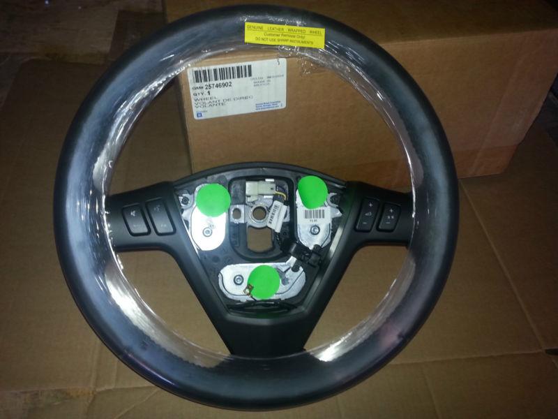 New oem cadillac srx steering wheel 2004 2005 2006 2007 new 25746902 15817299