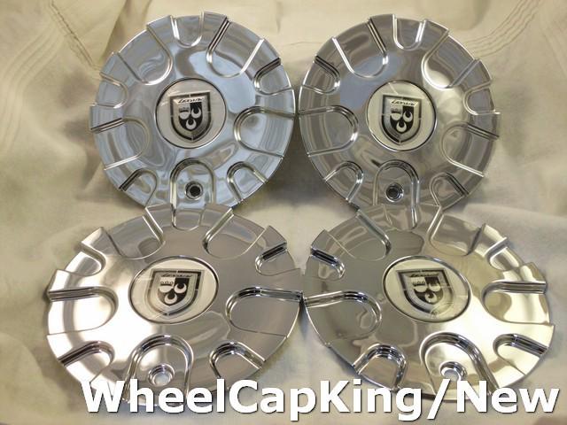 Lexani chrome custom wheel center caps set of (4) p/n # c-358-1