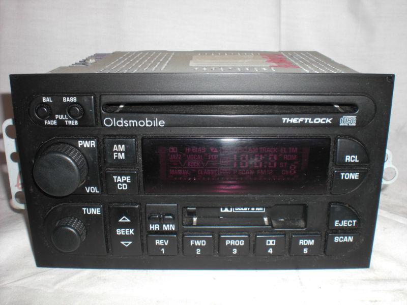 1997 oldsmobile cutlass supreme car stereo am fm stereo cassette cd player