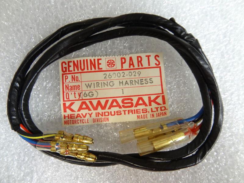 Kawasaki nos new 26002-029 rear wiring harness f6 f7 f9 g4 kv 1970-76