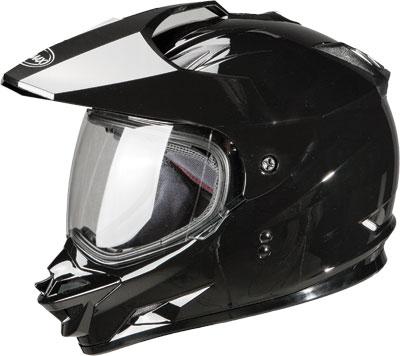 Gmax gm11d dual sport helmet black x g5110027