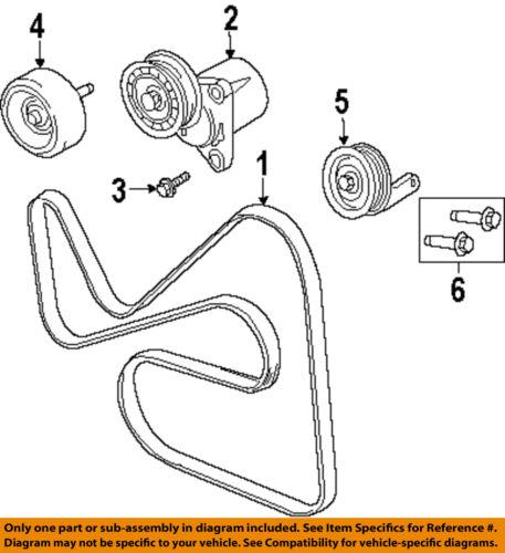 Mazda oem zzc115980a automatic belt tensioner assembly/belt tensioner