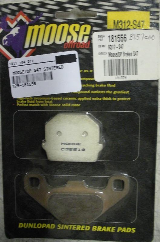 Moose dp brakes brake pads m312-s47 atvkawasaki suzuki