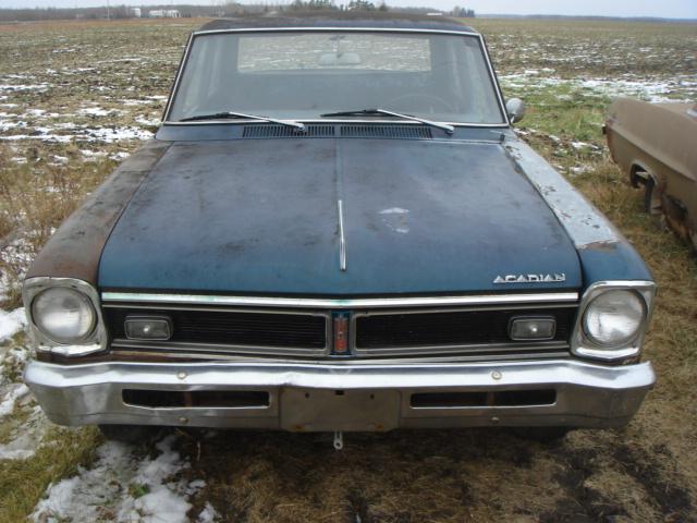 66 67 1967 pontiac acadian chevy ii nova hood lip trim with good mounting studs