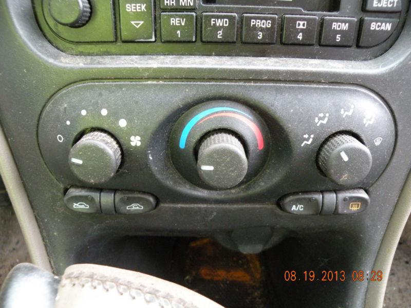 1999 olds alero temperature/heat control with ac