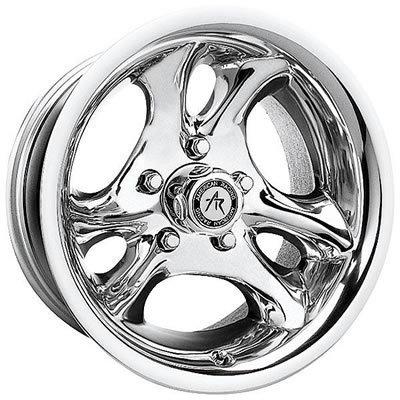 American racing polished ventura wheel 15"x8" 5x4.75" bc set of 2