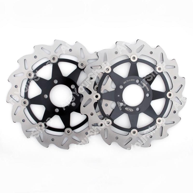 Front brake disc rotor kawasaki zxr gpz zzr 250 600  z 750 1000 zx 6r 7r 12r blk