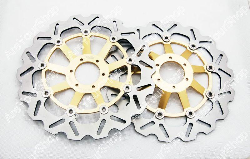 Front brake disc rotor honda cbr1100xx 1997-1998 gold