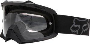 Fox racing airspc 2014 mx/offroad goggle matte black/clear lens