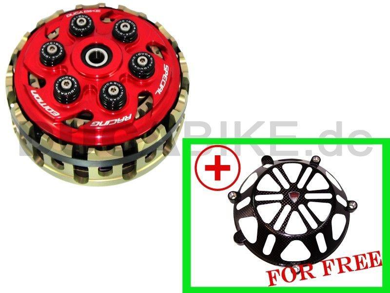 Slipper clutch red 6 springs adjustable ducabike for ducati