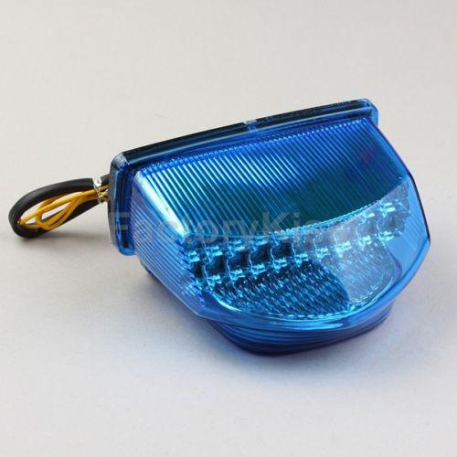 Gau new integrated led tail+turn light for honda cbr 600 rr 07 08 09 blue