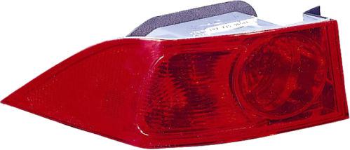 Acura tsx 04 05 tail light lens & housing left lh