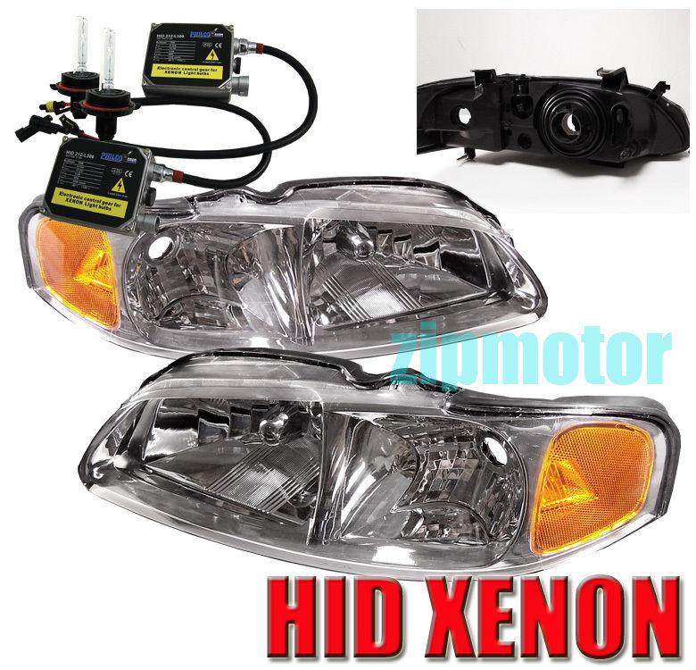 00-03 nissan sentra jdm diamond headlights w/hid 6000k