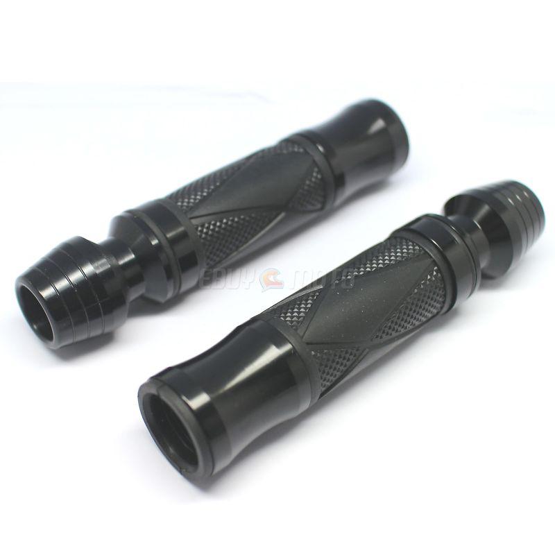 Universal 7/8" handle bar hand grips for yamaha honda suzuki kawasaki black