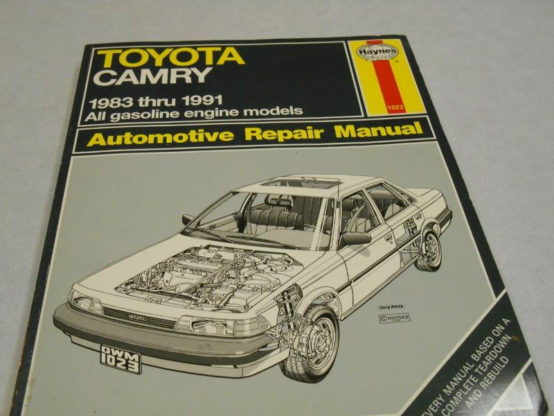 Haynes toyota camry  1983-1991 repair manual