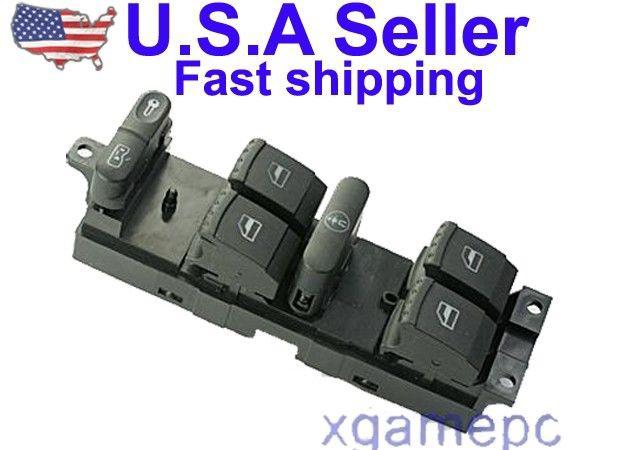 Vw golf passat jetta window panel master switch genuine (vw 9pin)