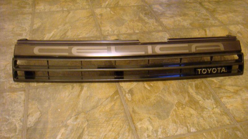 86 87 88 89 toyota celica oem logo upper bumper front grille grill st gt gt-s 