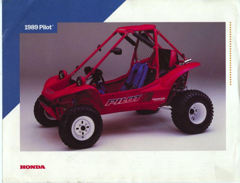 1989 honda pilot brochure