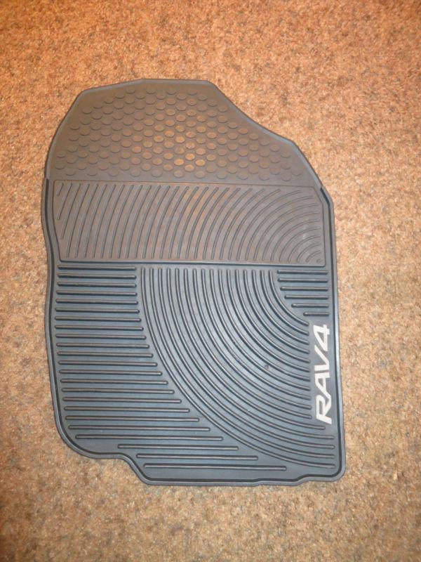 Authentic 2006 rav4 black rubber floor mat