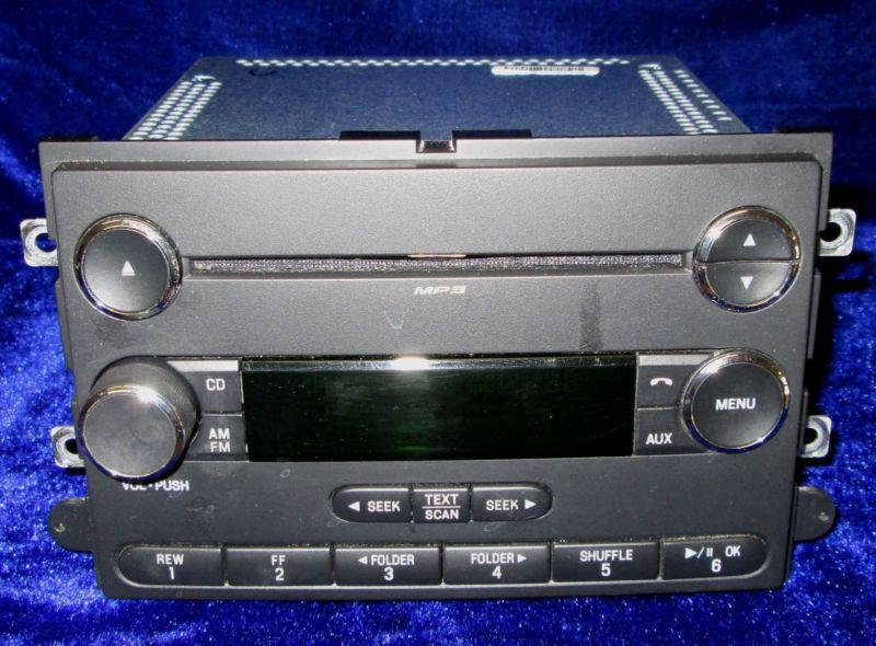  car stereo 2008 ford expedition 8l1t-18c869-cd mp3/cd/am/fm 