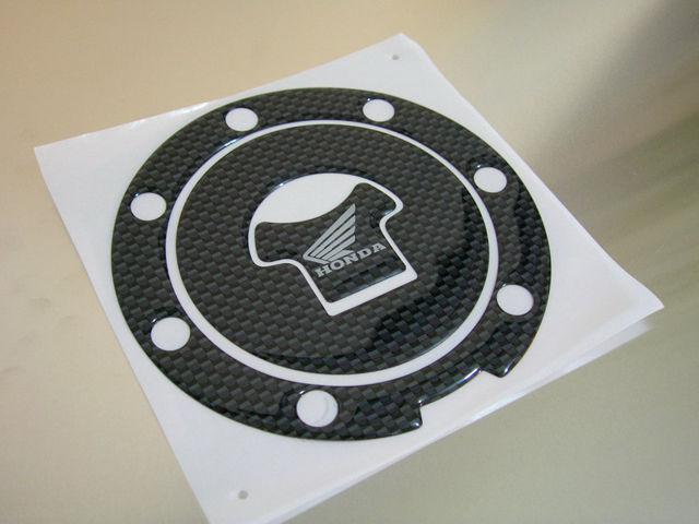 Carbon honda cbr 1000rr 600rr st1300 vfr hornet gas fuel tank pad decal