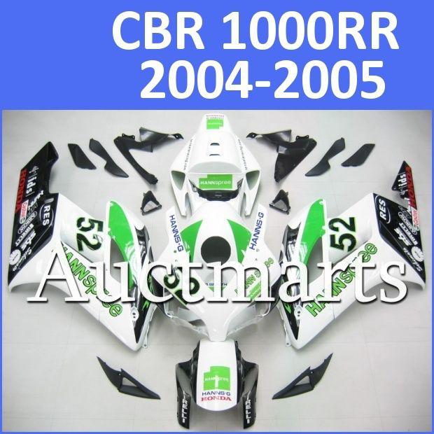 Fit honda 04 05 cbr1000rr cbr 1000 rr 2004 2005 fairing kit abs plastics d11 d19