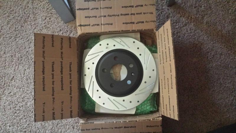 Audi a5 custom rotors by adamsrotors, posi quiet performance pads and ss lines