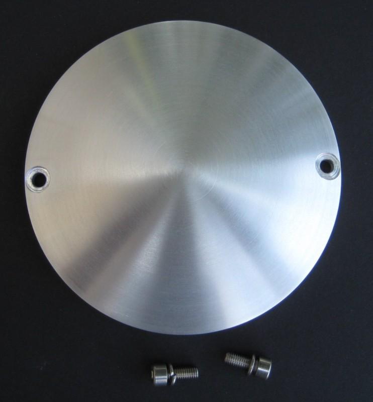 Yamaha xs650 billet aluminum generator cover (rounded)