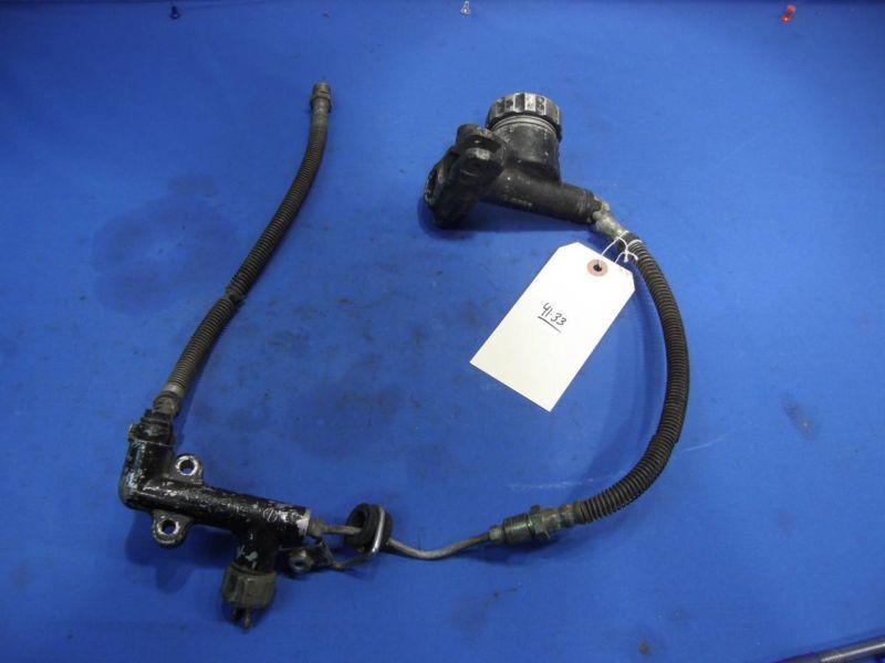 Triumph t140 1973-on front brake master cylinder w/line,  33