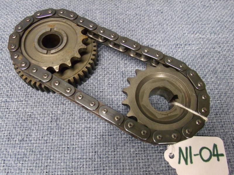 Norton 750 commando timing chain and gear set