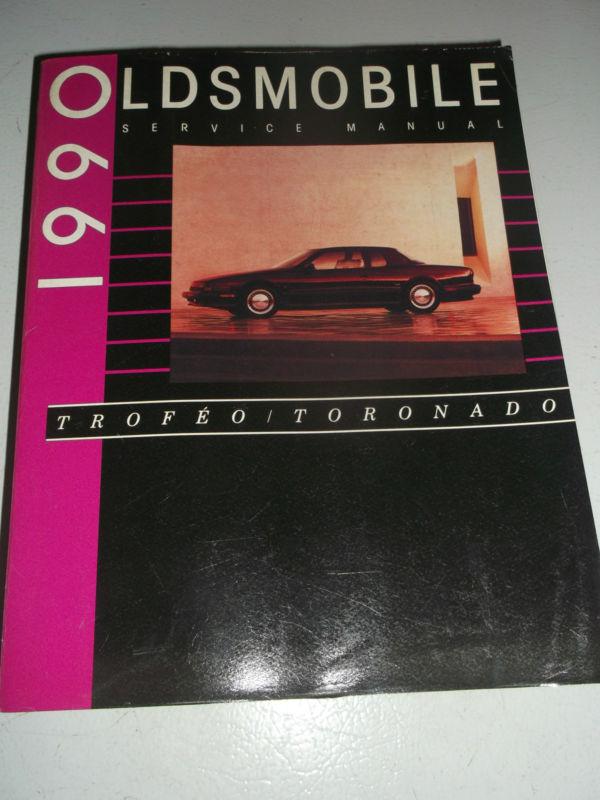 Factory 1990 oldsmobile trofeo/ toronado service manual