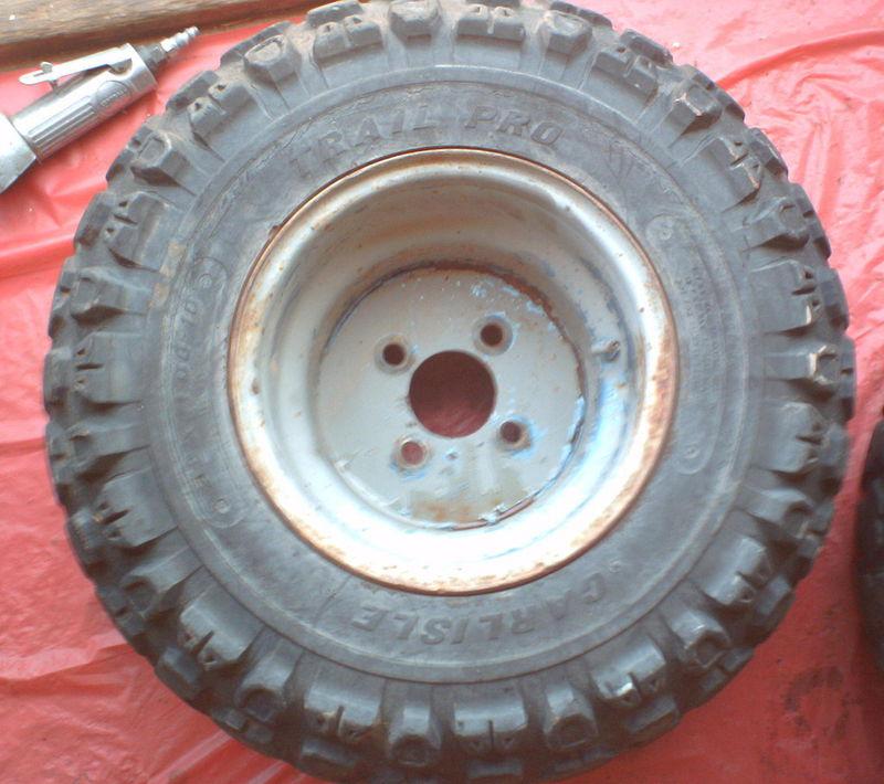 Rear wheel               1987 polaris trail boss 250 2x4 p2