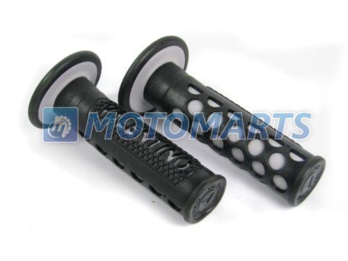 7/8" 22mm grey handlebar hand grips cbr gsx r monster katana zx 9r 636 ninja 10r