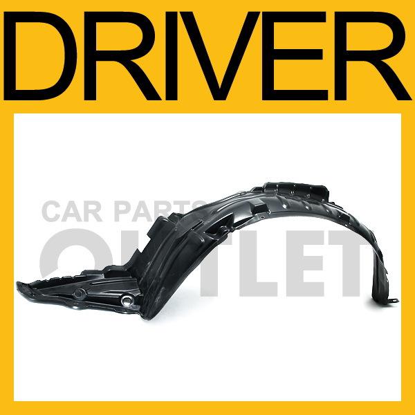 98 99 nissan altima left splash shield fender liner l/h