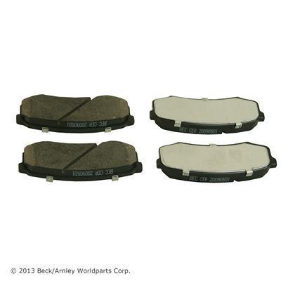 Beck/arnley 089-1502 rear original equipment brake pads toyota 4runner