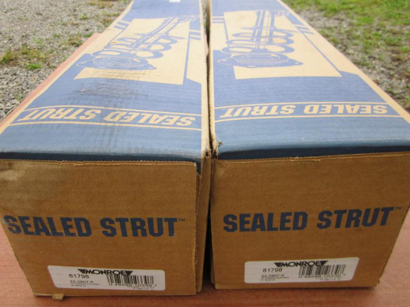 Monroe rear strut 801798 81798 cadillac buick olds pontiac pair new in box