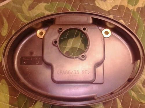 Harley davidson air cleaner backplate 29581-01a filter housing many models oem