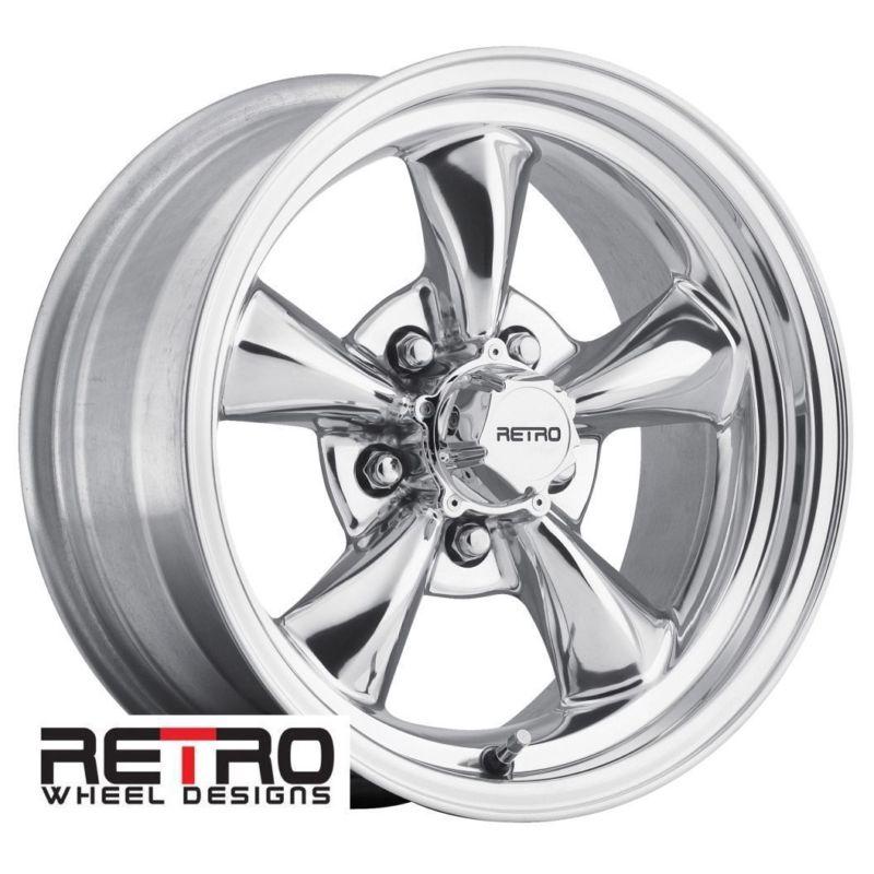 15x7" rwd retro wheel designs polished wheels rims for dodge coronet 1968